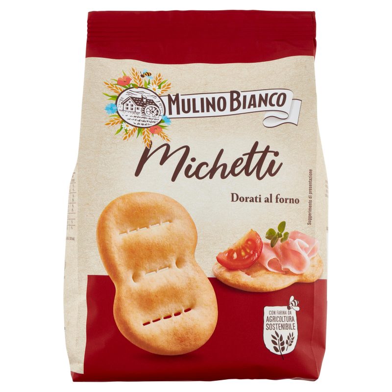 Mulino Bianco Michetti Pani Croccanti con Farina Sostenibile 295 g