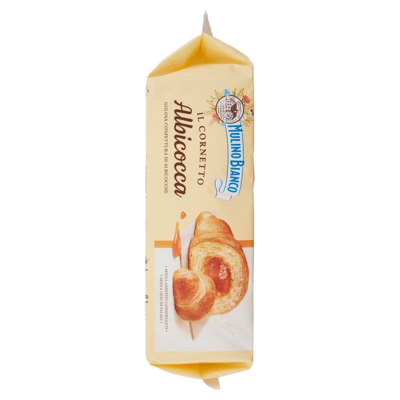 Mulino Bianco Cornetti Albicocca Merenda senza Additivi Conservanti 6 pezzi 300g