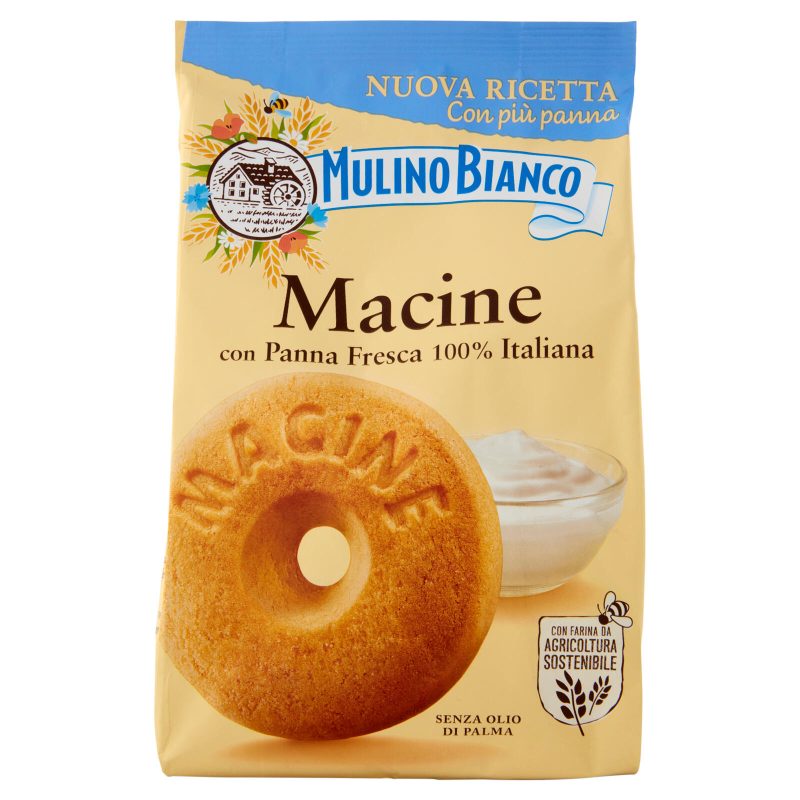 Mulino Bianco Macine Biscotti con Panna Fresca 350g