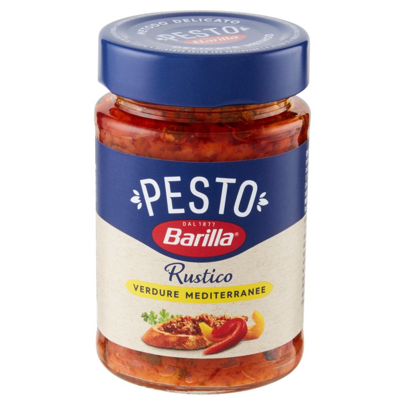 Barilla Pesto Rustico Mediterraneo Pasta e Bruschetta 200 g