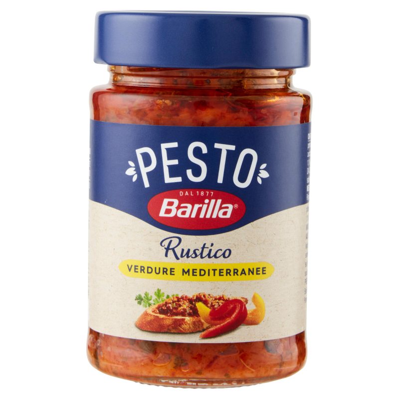 Barilla Pesto Rustico Mediterraneo Pasta e Bruschetta 200 g