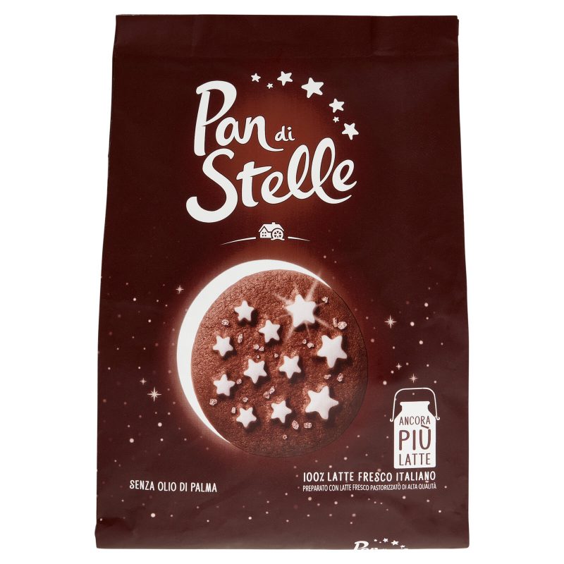 Pan di Stelle Biscotto al Cacao Nocciole e Latte Fresco 100% italiano 700g