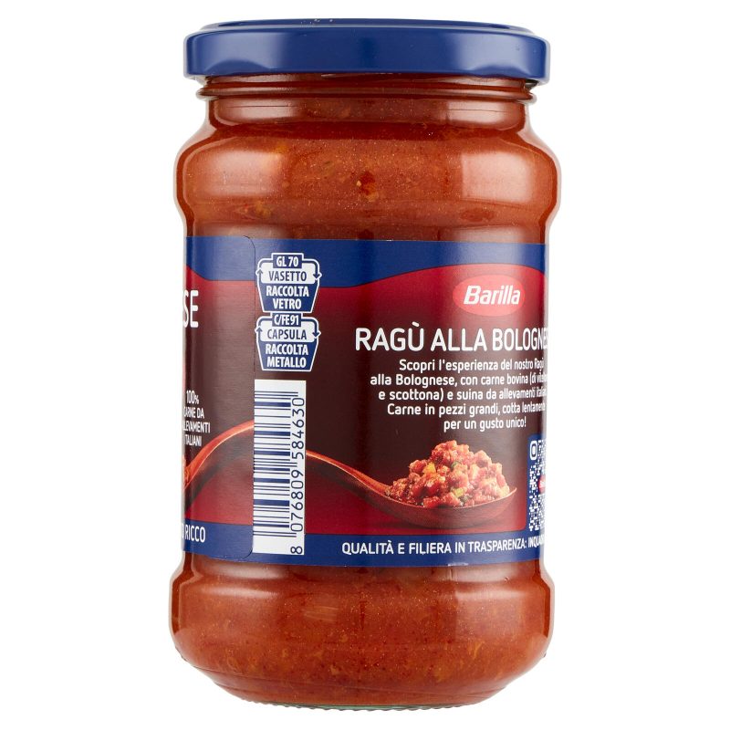 Barilla Sugo Ragù Bolognese Condimento per Pasta 300g