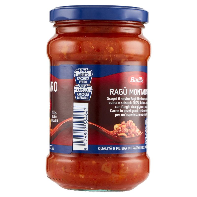 Barilla Sugo Ragù Montanaro con Funghi 300 g