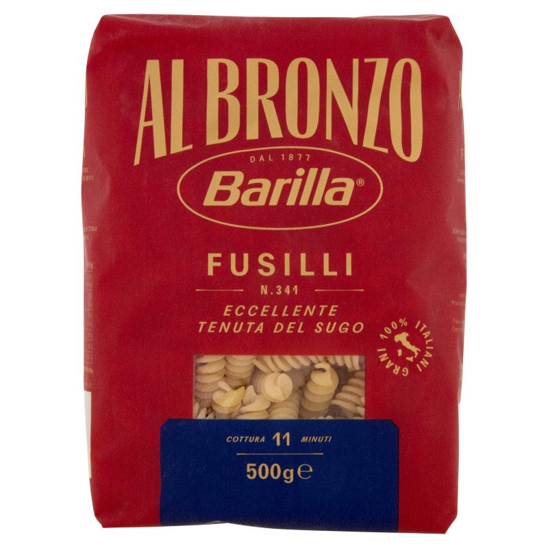 Barilla Al Bronzo Pasta Fusilli 500 g