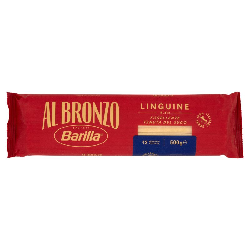 Barilla Al Bronzo Pasta Linguine 500 g