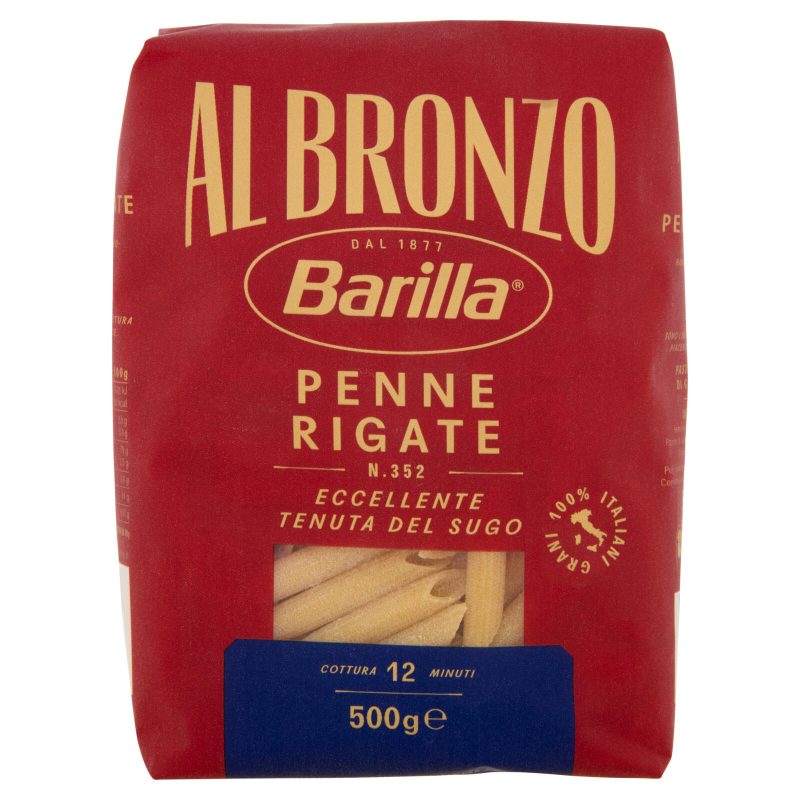 Barilla Al Bronzo Pasta Penne Rigate 500 g