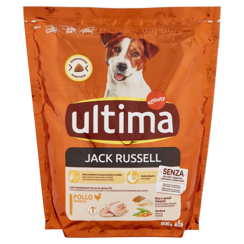 ultima Dog Jack Russell Pollo 800 g