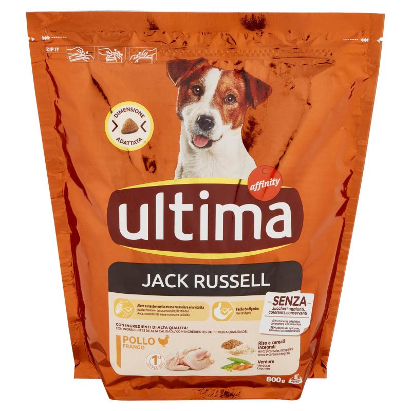 ultima Dog Jack Russell Pollo 800 g