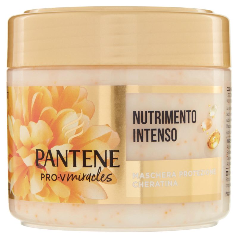 Pantene Pro-V miracles Nutrimento Intenso Maschera Protezione Cheratina 300 ml