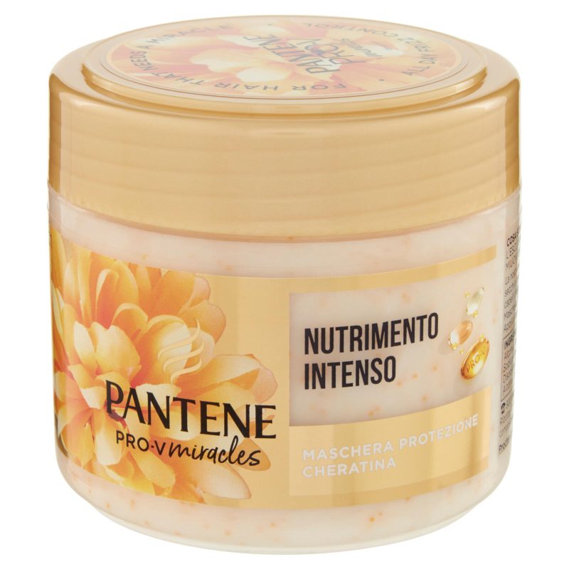 Pantene Pro-V miracles Nutrimento Intenso Maschera Protezione Cheratina 300 ml