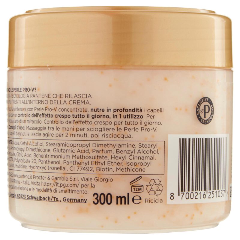 Pantene Pro-V miracles Nutrimento Intenso Maschera Protezione Cheratina 300 ml