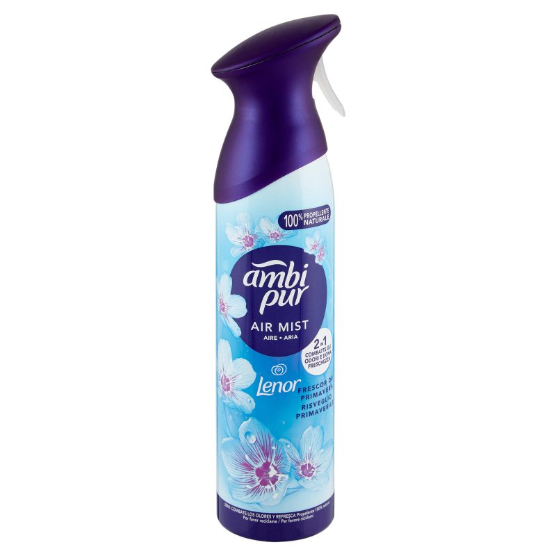 Ambi Pur Profumatore per Ambienti Deodorante Spray, Risveglio Primaverile 185 ml