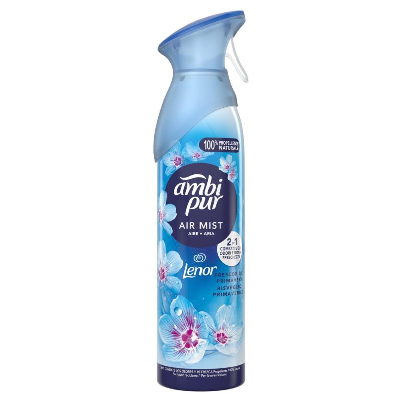 Ambi Pur Profumatore per Ambienti Deodorante Spray, Risveglio Primaverile 185 ml