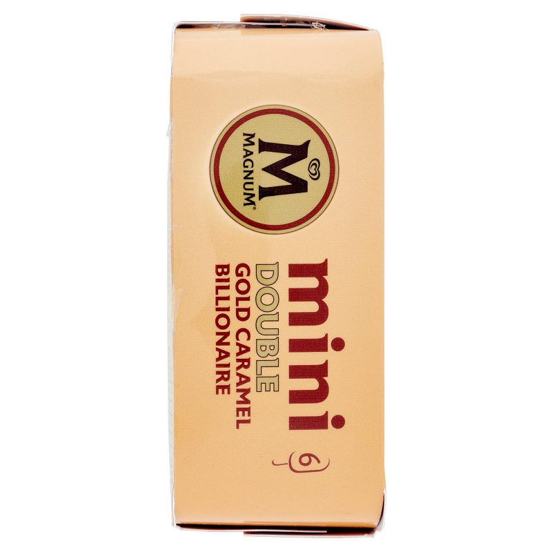 Magnum mini Double Gold Caramel Billionaire 6 x 47 g