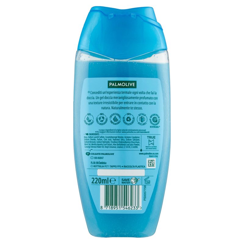 Palmolive bagnoschiuma Thermal Spa Mineral Massage 220 ml