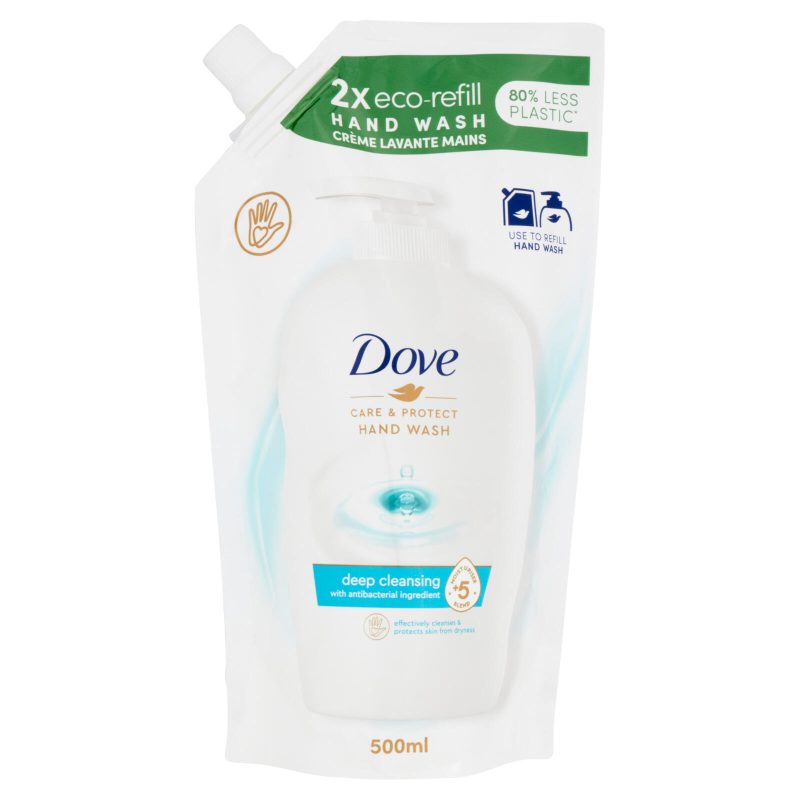 Dove Care & Protect Hand Wash deep cleansing Ricarica 500 ml