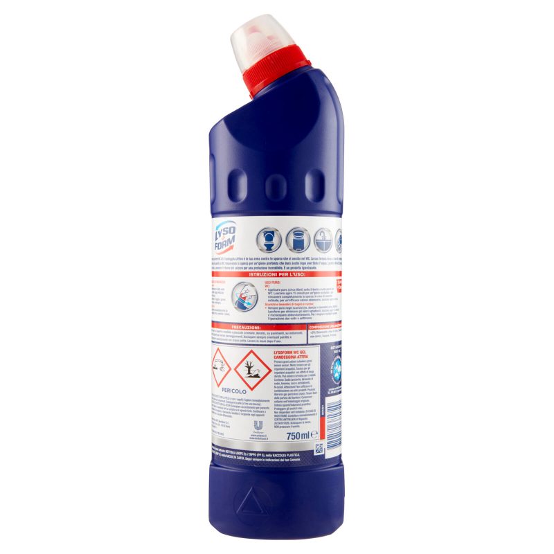 Lysoform Candeggina Attiva Wc Gel Formula Densa 750 ml