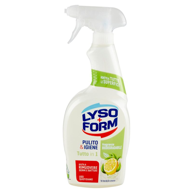 Lysoform Pulito & Igiene Tutto in 1 Tè Verde & Limone 700 ml