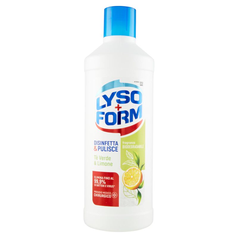 Lysoform Disinfetta & Pulisce Tè verde e Limone 1100 ml