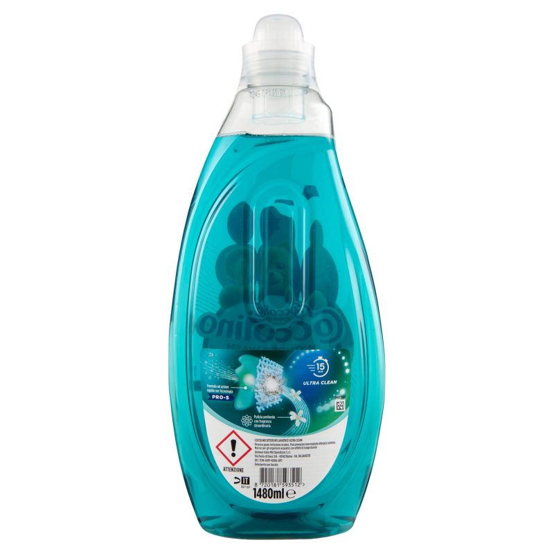 Coccolino Wonder Wash Detersivo Ultra Clean 37 Lavaggi 1,48 L