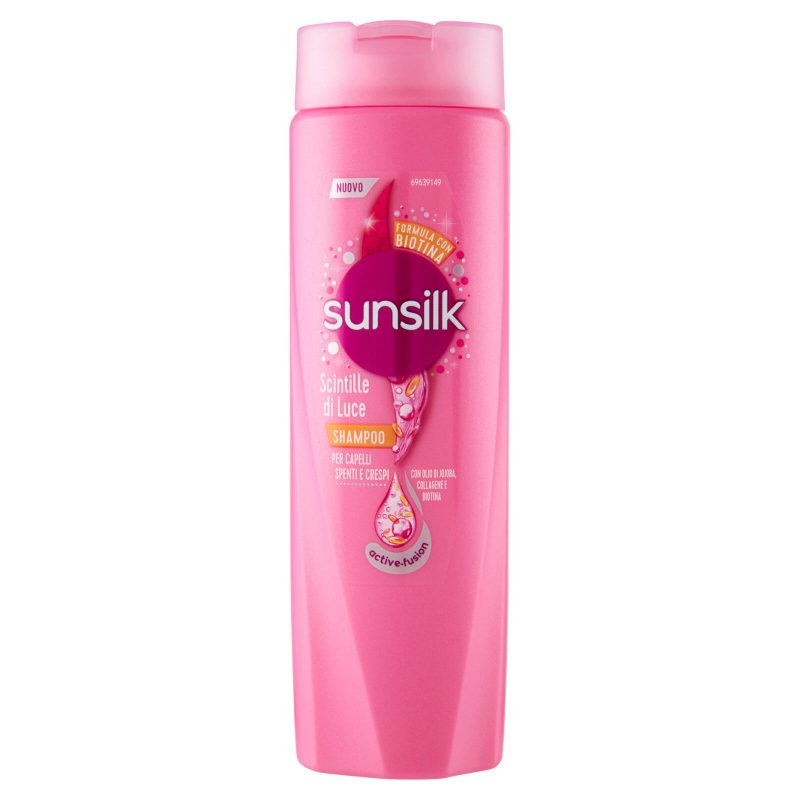 sunsilk Scintille di Luce Shampoo per Capelli Spenti e Crespi 250 ml