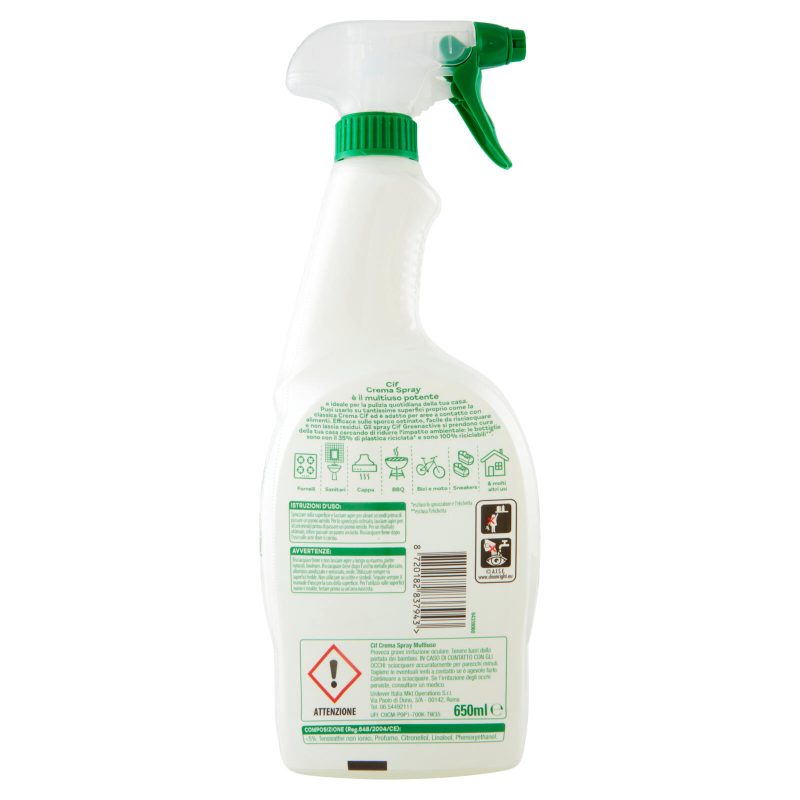 Cif Greenactive Crema Spray Multiuso 650 ml