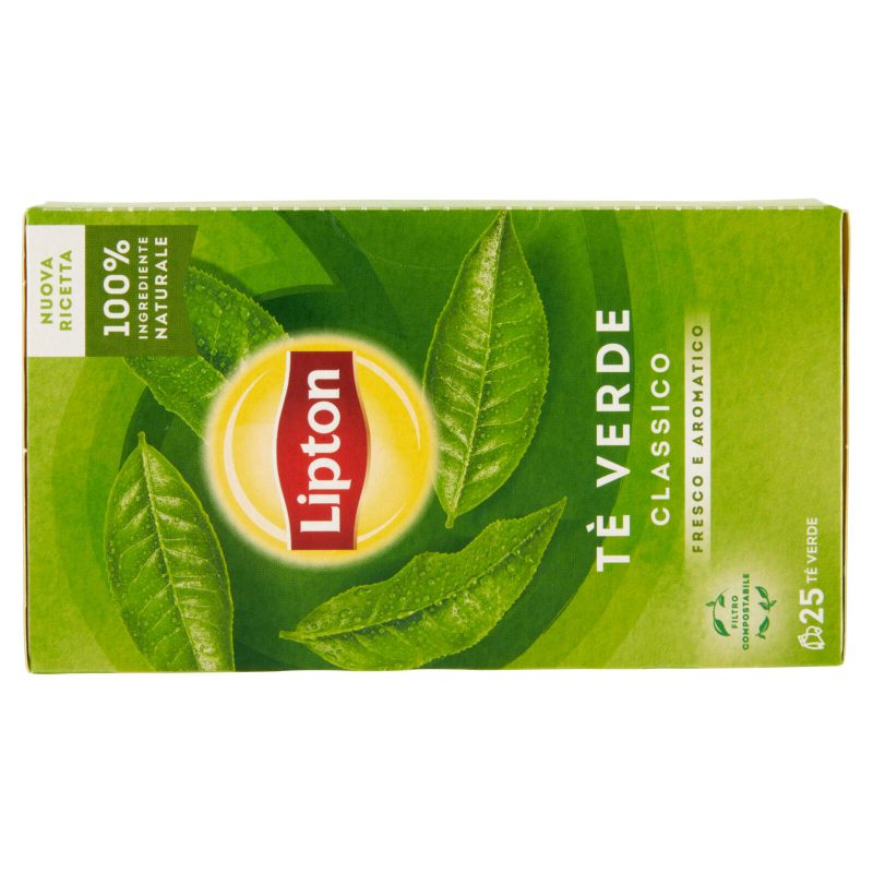 Lipton Tè Verde Classico 25 Filtri 32,5 g