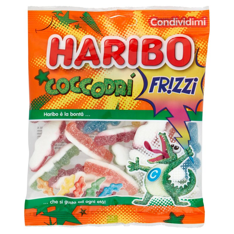 Haribo Coccodrì Fr!zzi 175 g