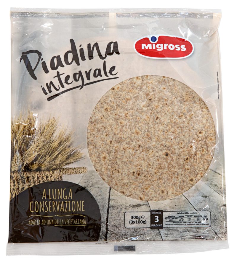 Migross Piadina integrale 300 g