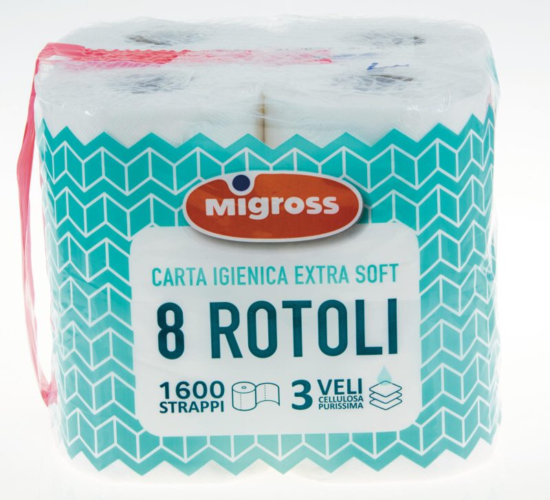 Migross Carta igienica extra soft 3 veli x8