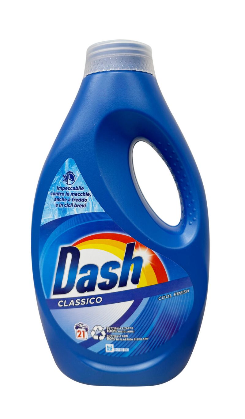 Dash Detersivo Liquido Lavatrice Classico, 21 Lavaggi 1,05 L