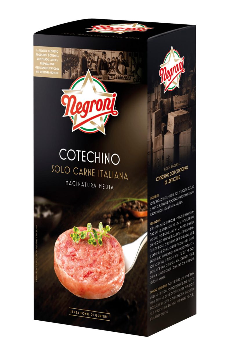 Negroni Cotechino 100% Italiano 500 g