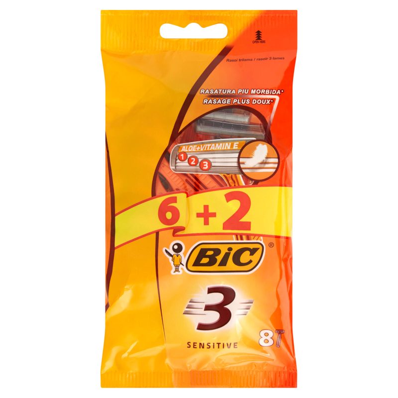 Bic 3 Sensitive 8 rasoi trilama