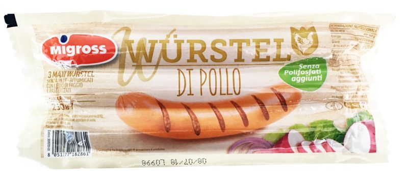 Migross Wurstel di Pollo 250 g