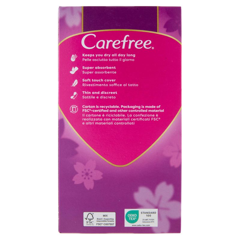 Carefree Plus Large Senza Profumo Salvaslip 36 pz