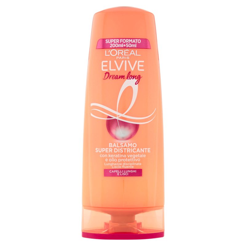 L'Oréal Paris Balsamo Elvive Dream Long, Per Capelli Lunghi e Lisci 250 ml