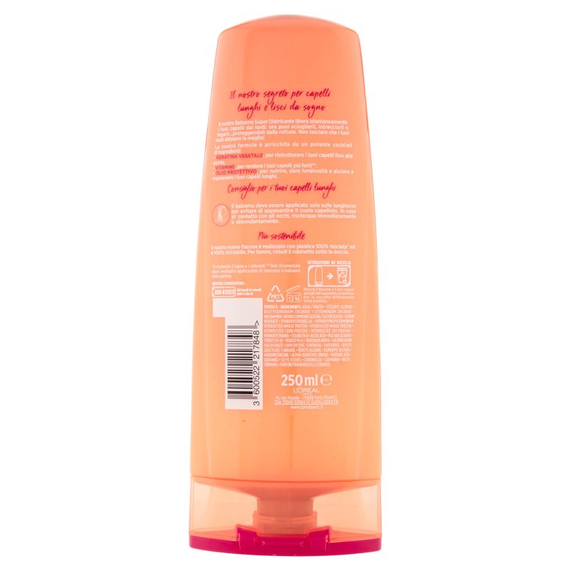 L'Oréal Paris Balsamo Elvive Dream Long, Per Capelli Lunghi e Lisci 250 ml