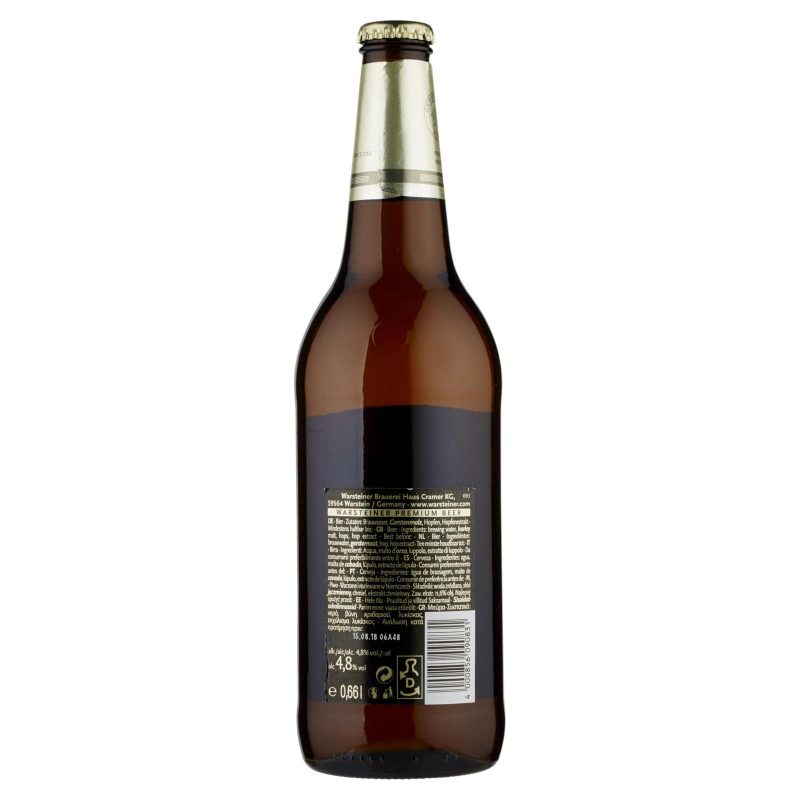 Warsteiner Premium Beer 0,66 l