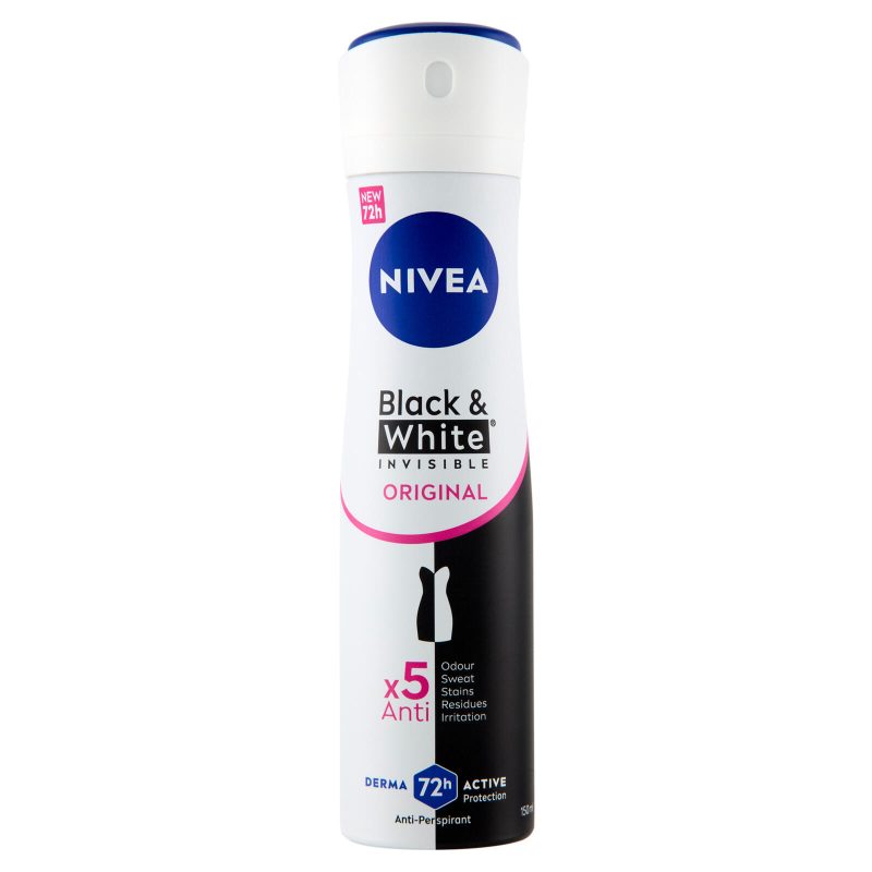 Nivea Black & White Inivisible Original Anti-Perspirant 150 ml