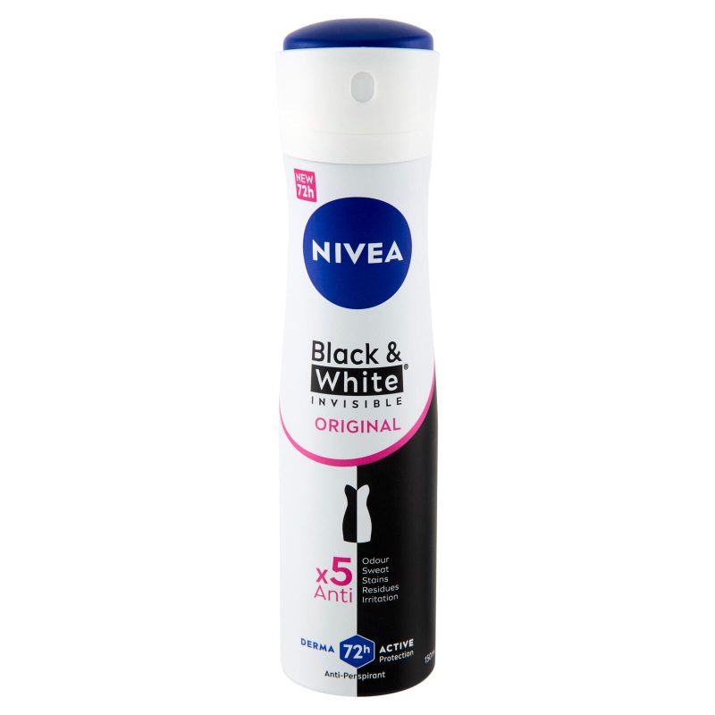 Nivea Black & White Inivisible Original Anti-Perspirant 150 ml