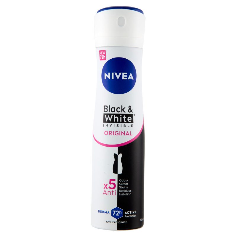 Nivea Black & White Inivisible Original Anti-Perspirant 150 ml