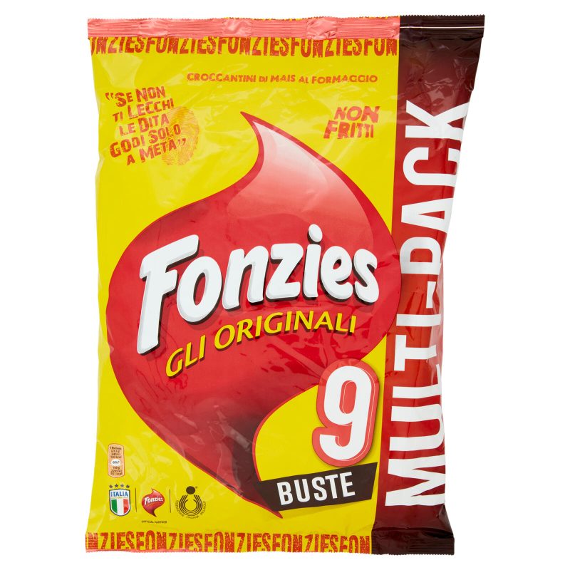 Fonzies Gli Originali Croccantini di Mais al Formaggio - 211,5g