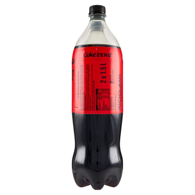 COCA-COLA Zero Zuccheri PET 2x1,5 L