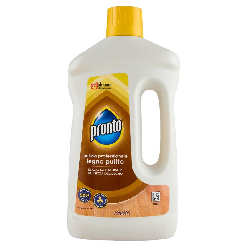 Pronto Legno Pulito - Detergente Pavimenti Parquet, 750ml