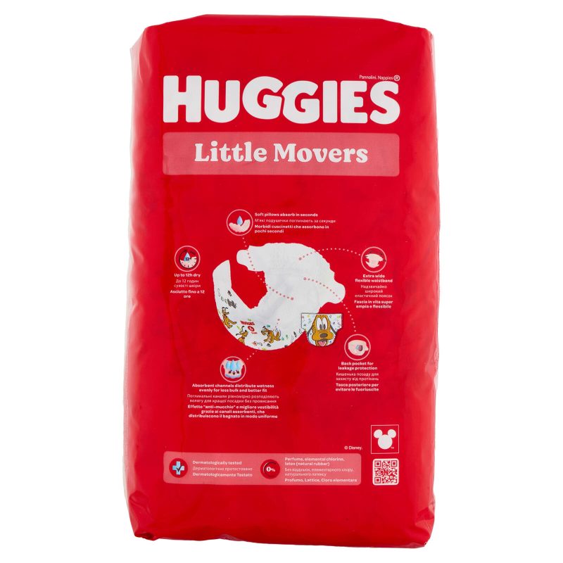 Huggies Little Movers Pannolini 6 15-30 Kg 14 pz