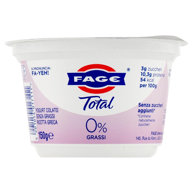 Fage Total 0% Grassi 150 g