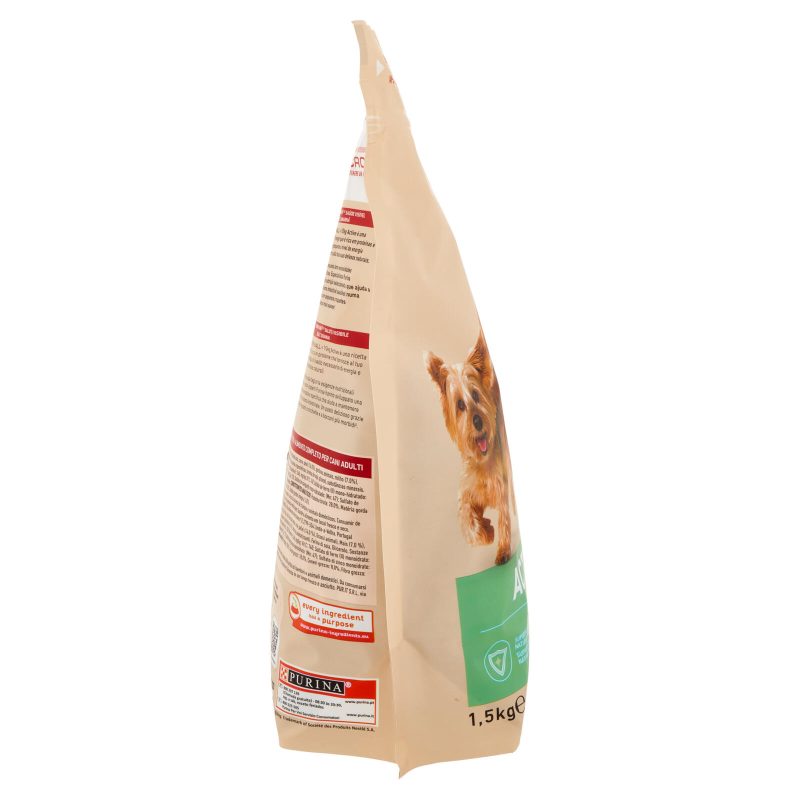 PURINA ONE Mini/Small Active Ricco in Pollo, con Riso 1,5 kg