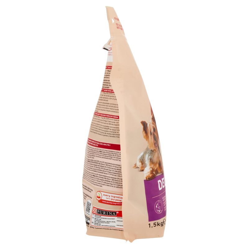 PURINA ONE Mini/Small Delicate con Salmone e Riso 1,5 kg