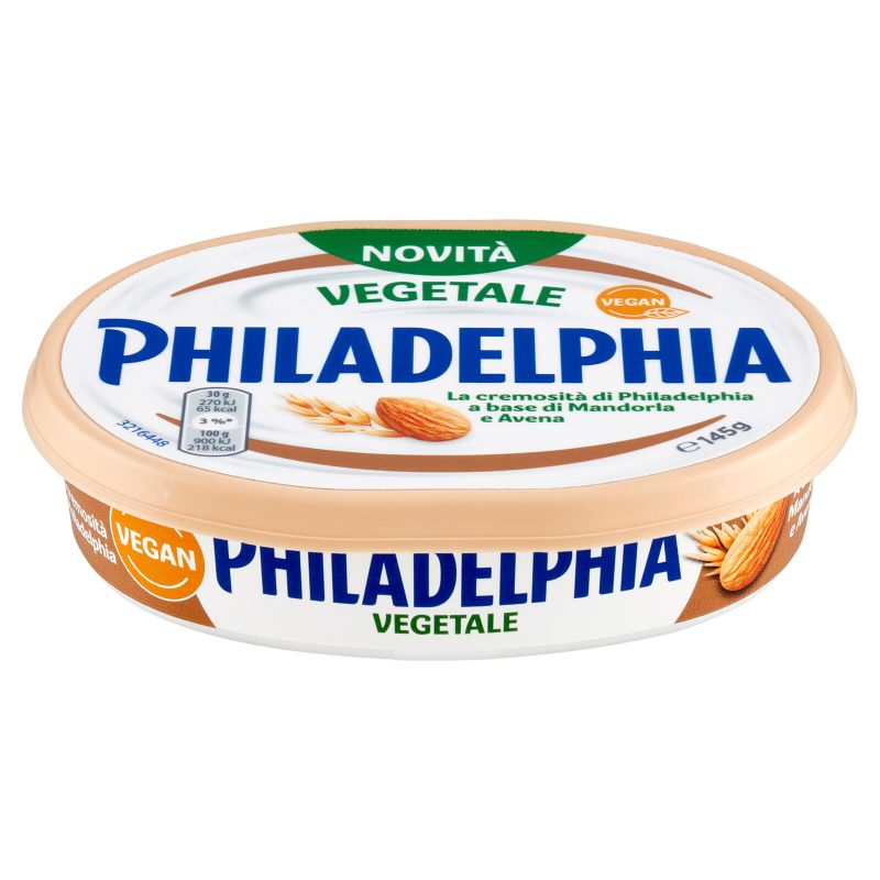 Philadelphia Vegetale preparazione spalmabile a base di mandorla e avena - 145g